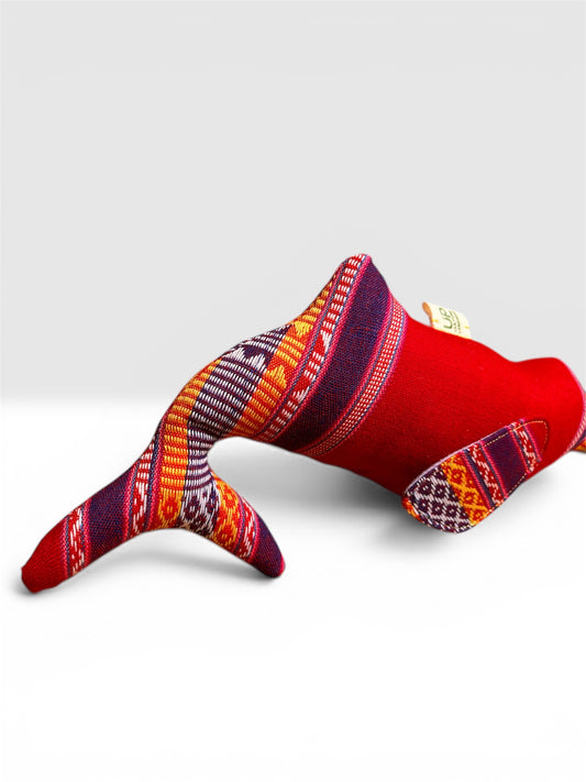 Gangetic River Dolphin (Xihu) Toy | Plushie (Red)