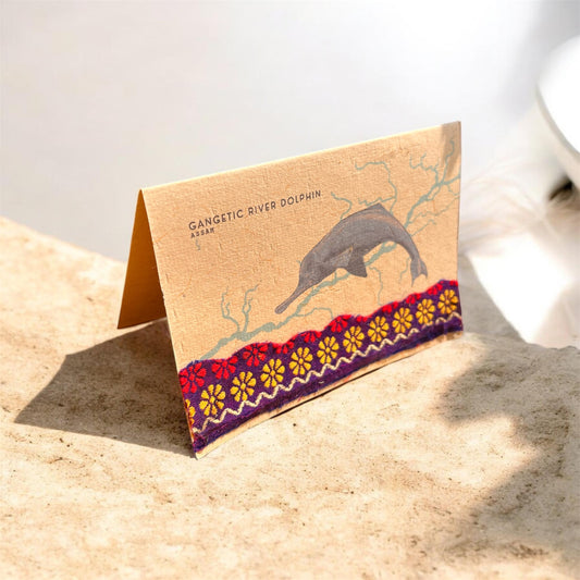Gangetic River Dolphin (Xihu) Greeting Card