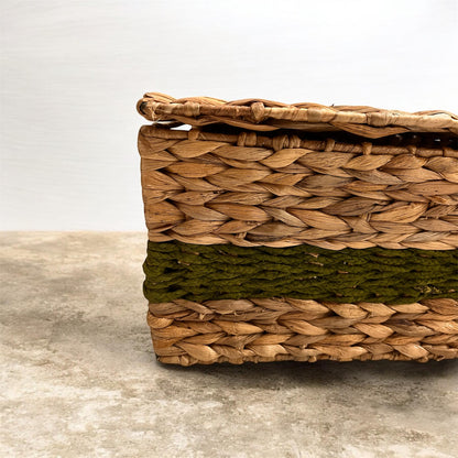 The Magic Box | Water Hyacinth & Recovered Textile Weaving
