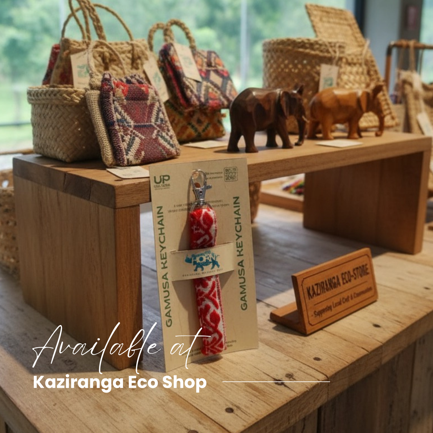 Gamusa Ribbon Keychains- Cute Edition