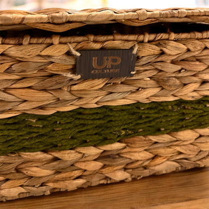 The Magic Box | Water Hyacinth & Recovered Textile Weaving