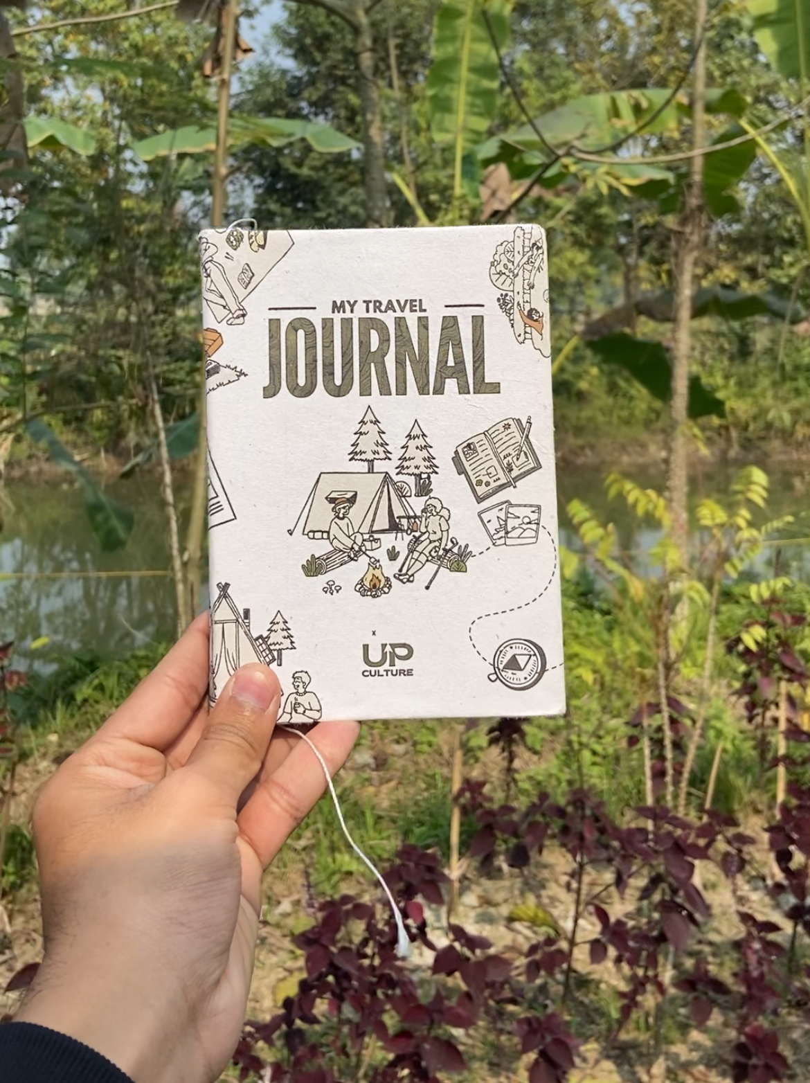 Travel Journal | Traveller’s Edition | Recycled Cotton Paper Notebook Artist Edition