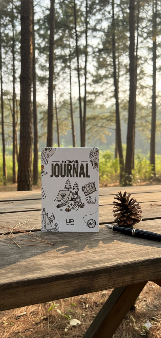 Travel Journal | Traveller’s Edition | Recycled Cotton Paper Notebook Artist Edition