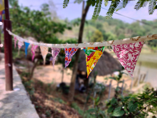 Upcycled Party Buntings