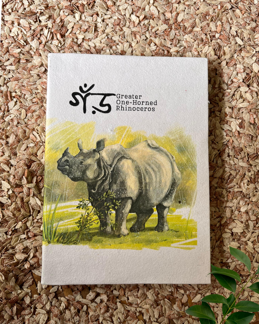 Gor by Manjit Gogoi, Recycled Cotton Paper Notebook Artist Edition
