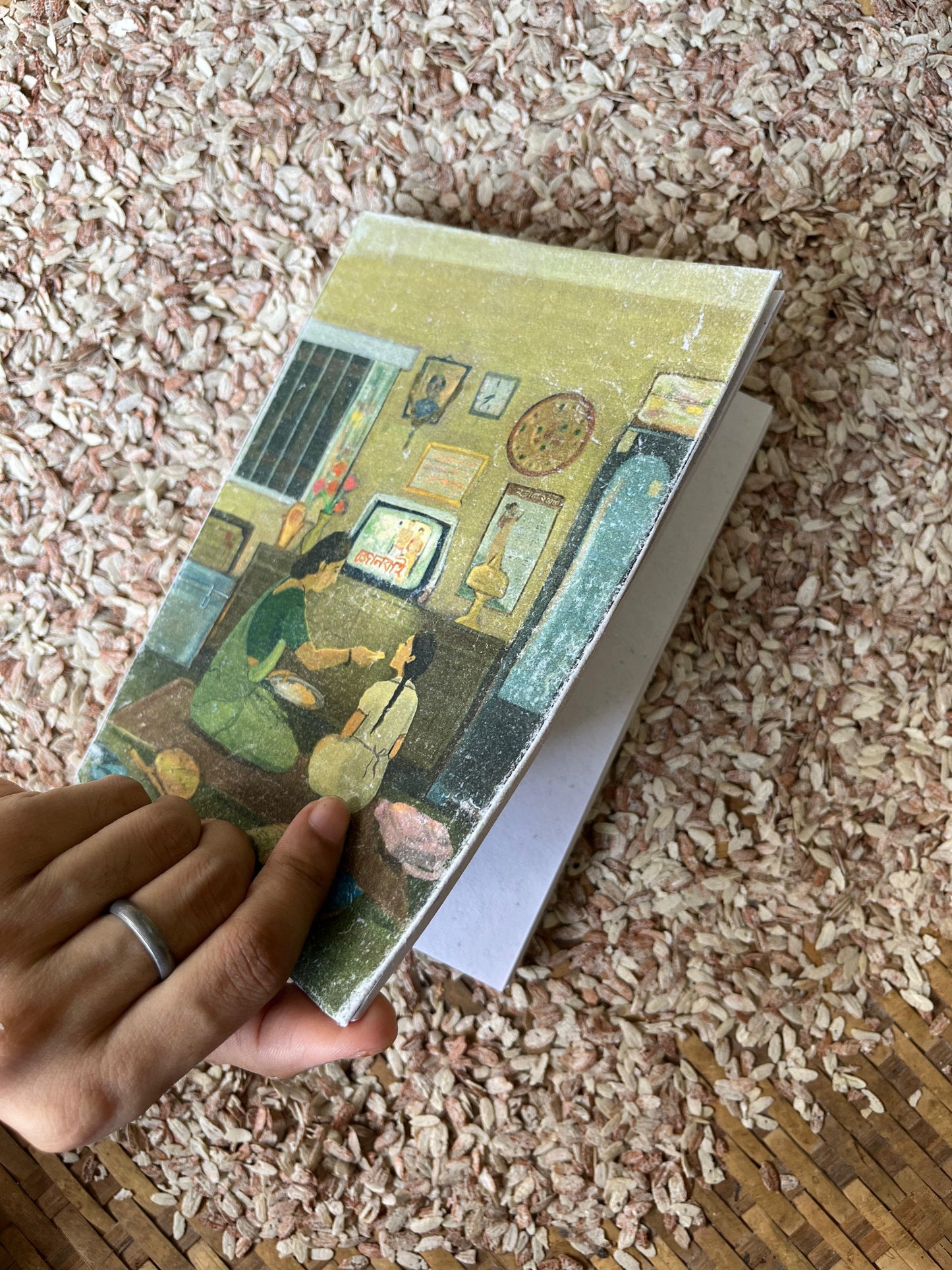 Moment by Neelparna Barman, Recycled Cotton Paper Notebook Artist Edition