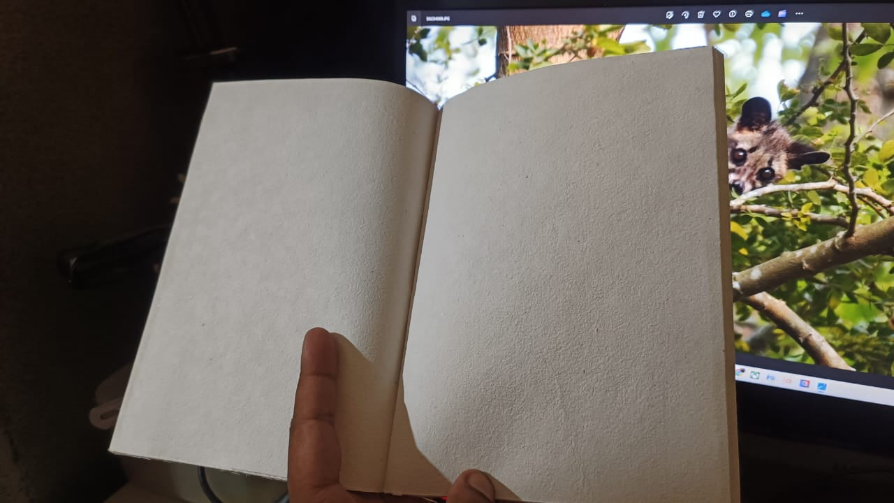 Bihu by Manjit Gogoi, Recycled Cotton Paper Notebook Artist Edition