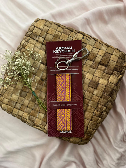 New Aronai Ribbon Keychains