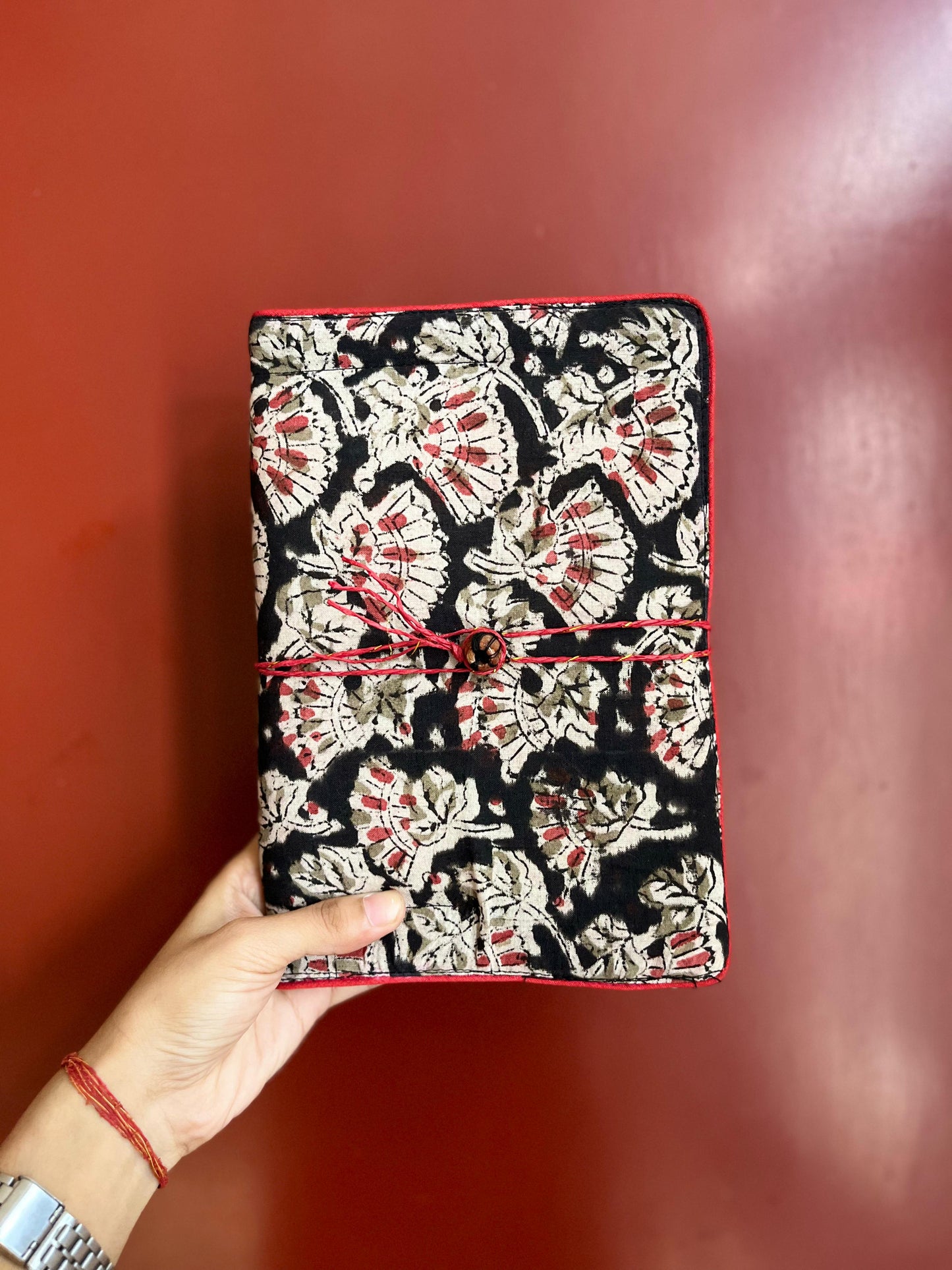 Upcycled Textile Dairy Cover | A5