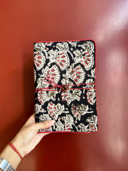 Upcycled Textile Dairy Cover | A5