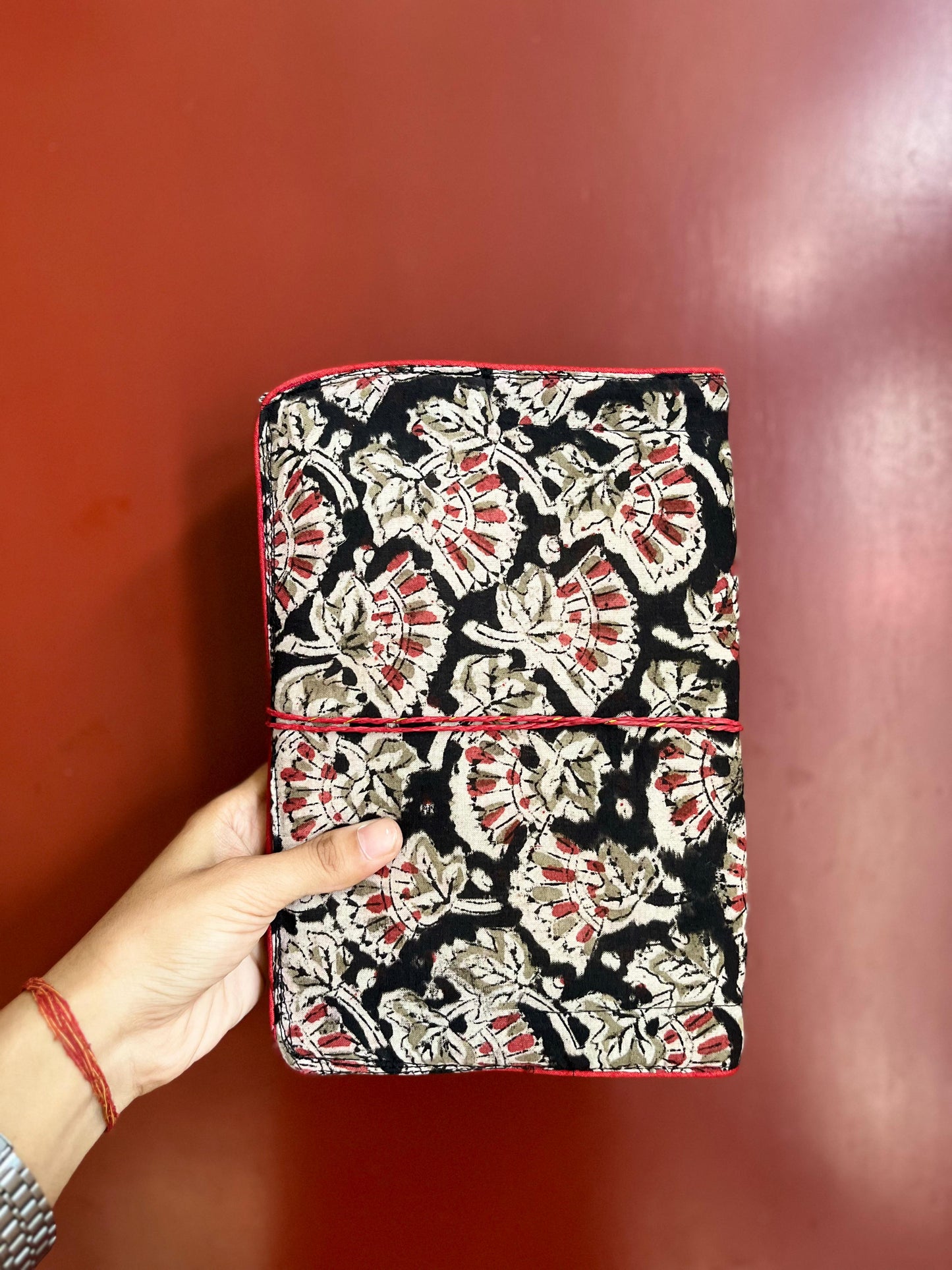Upcycled Textile Dairy Cover | A5
